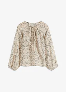 Blouse imprimée en viscose mélangée, bonprix
