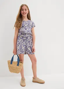 Combishort en viscose fluide, bonprix