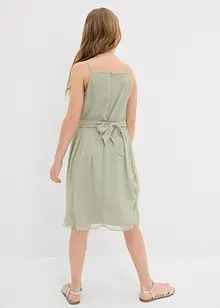 Robe en crêpe avec sequins, bonprix