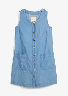 Robe en jean 100% coton, bonprix