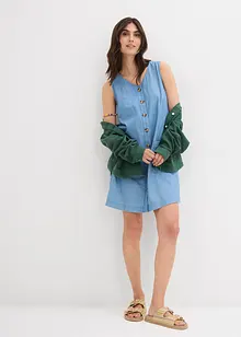 Robe en jean 100% coton, bonprix