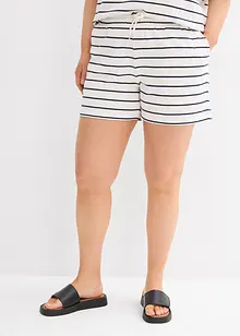 Short en molleton de coton mélangé, bonprix