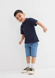 Schlupf Stretch-Jeans-Bermuda, Regular Fit, bonprix