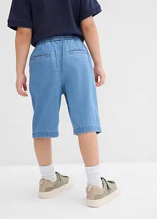 Schlupf Stretch-Jeans-Bermuda, Regular Fit, bonprix