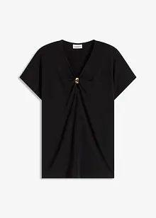 T-shirt avec anneau décoratif, bonprix