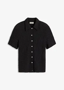 Chemisier en jersey texturé, bonprix