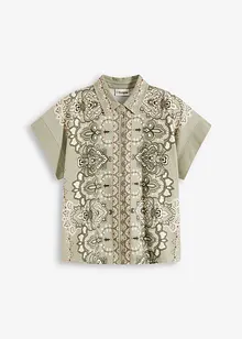 Chemisier en jersey à imprimé paisley, bonprix