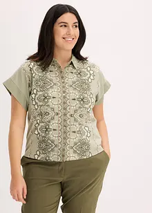 Chemisier en jersey à imprimé paisley, bonprix