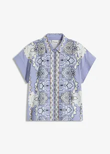 Chemisier en jersey à imprimé paisley, bonprix