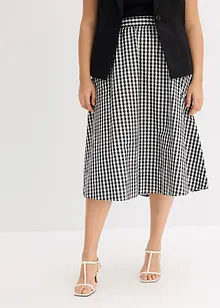 Midirock aus reiner Baumwolle, bonprix