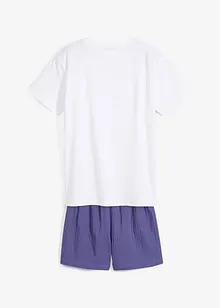 Pyjashort (ens. 2 pces) en gaze de coton, bonprix