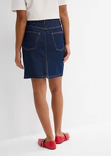 Jeansrock Mid Waist, Low Stretch, bonprix