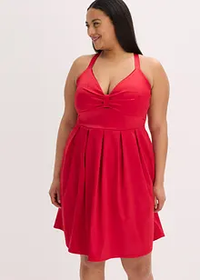Robe courte en satin brillant, bonprix