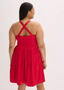 Robe courte en satin brillant, bonprix