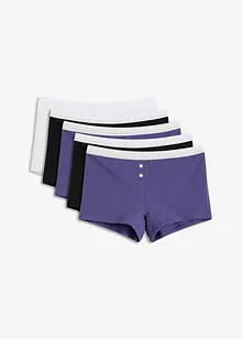 Lot de 5 boxers femme, bonprix