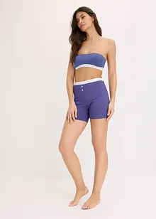 Lot de 4 boxers femme coton mi-longs, bonprix
