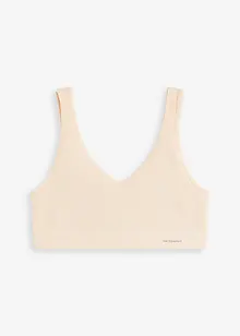 Brassière côtelée sans couture Feel Comfort, bonprix