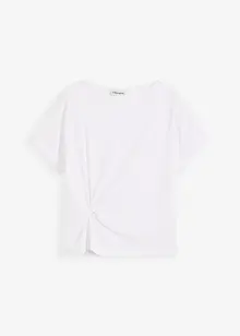 T-shirt avec détail noué, bonprix