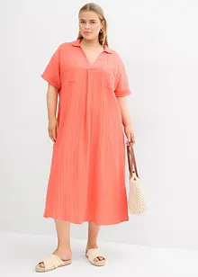 Robe caftan en gaze de coton, bonprix