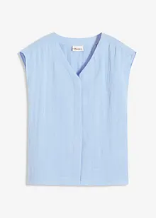 Chemisier sans manches en viscose mélangée, bonprix