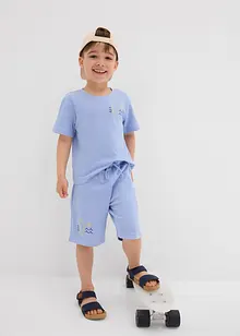T-shirt et short (ens. 2 pces) en maille piquée de coton, bonprix
