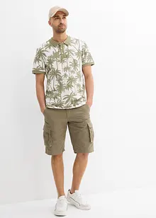 Polo en maille piquée 100% coton, slim, bonprix