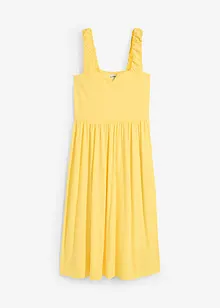Robe légèrement évasée en jersey coton et viscose, bonprix