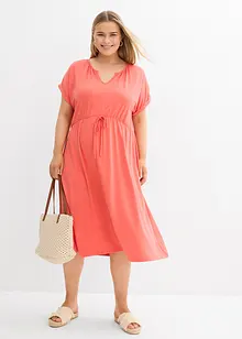 Jersey Kleid aus fließendem Viskose-Mix, bonprix