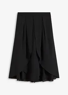 Midirock mit Ruffle und Chiffon, bonprix