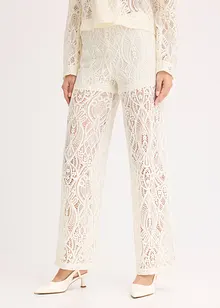 Pantalon en dentelle, bonprix