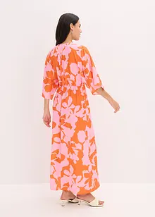 Robe longue en satin fluide, bonprix