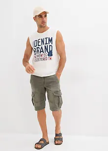 Lot de 2 débardeurs 100% coton, bonprix