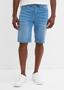 Bermuda confortable en jean et molleton, Regular, bonprix