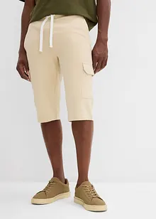Bermuda cargo en molleton 100% coton, bonprix