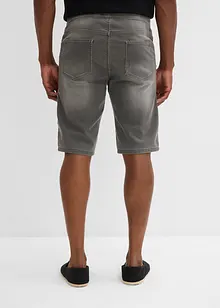 Bermuda confortable en jean et molleton, Regular, bonprix
