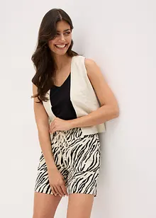 Paperbag Shorts mit Schnürung, bonprix