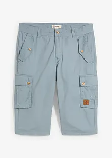 Bermuda cargo 100% coton, Regular, bonprix