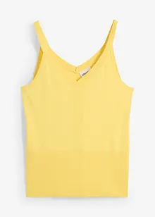 Top en maille de coton et soie, bonprix