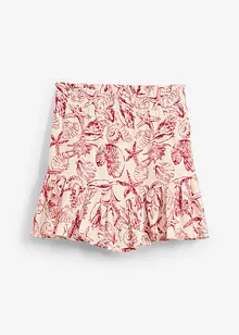 Mini-jupe 100% coton, bonprix