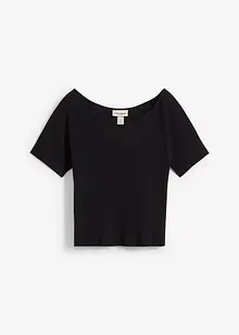 T-shirt ajusté 100% coton, bonprix
