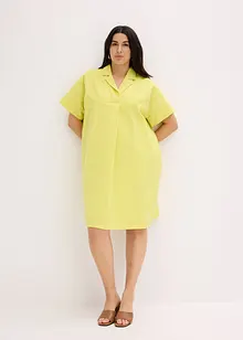 Robe ample en coton avec pli plat devant, bonprix