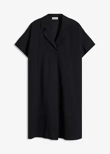 Lockeres Kleid aus Baumwolle mit eingelegter Falte, bonprix