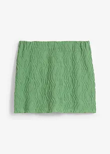 Mini-jupe texturée, bonprix
