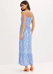 Robe smockée à fines bretelles, bonprix