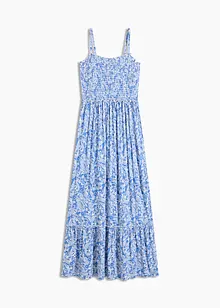 Robe smockée à fines bretelles, bonprix
