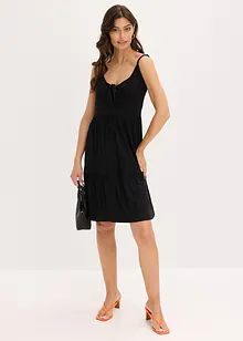 Trägerkleid mit Knotendetail, bonprix