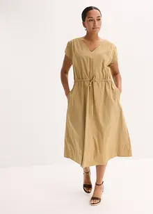 Robe en popeline de coton, bonprix