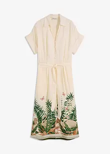 Robe-chemise avec base imprimée, bonprix