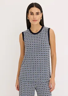 Top au motif minimaliste, bonprix