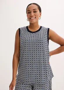 Top au motif minimaliste, bonprix